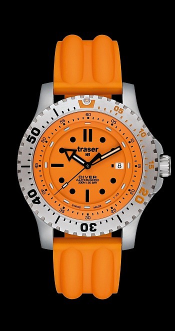 Traser Diver Automatic Orange