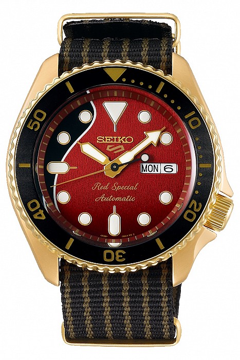 Seiko 5 Sports Brian May Limited Edition SRPH80K1 KOMISE 420240017 - komisní prodej