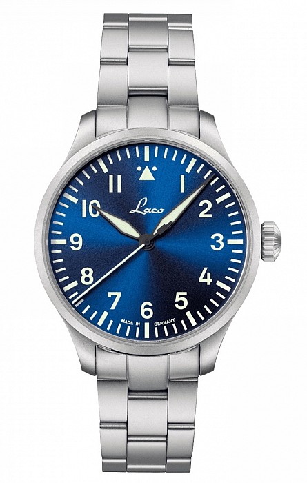 Laco Flieger Augsburg 39 Blaue Stunde MB BAZAR - 39 mm automat