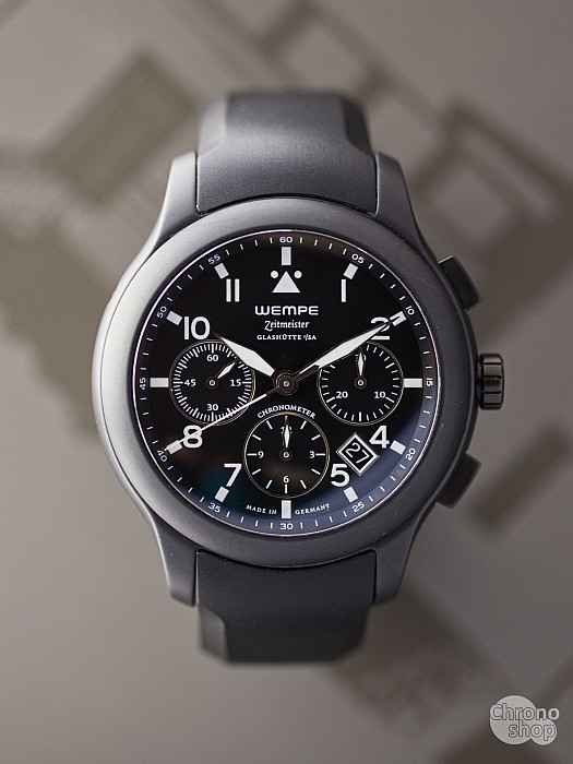 Wempe Glashütte Zeitmeister Aviator Watch Ceramic Chronograph KOMISE 420190057 - komisní prodej