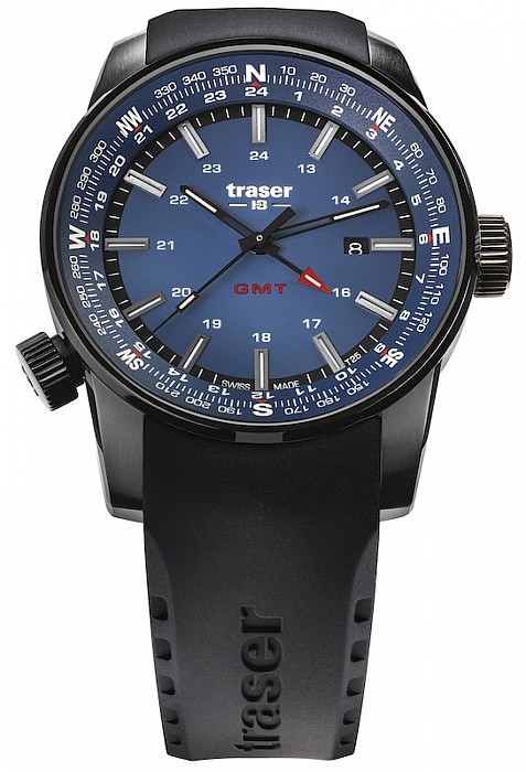 Traser P68 Pathfinder GMT Blue