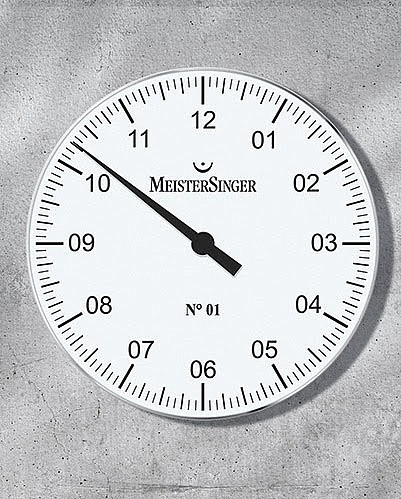 MeisterSinger nástěnné hodiny WU35