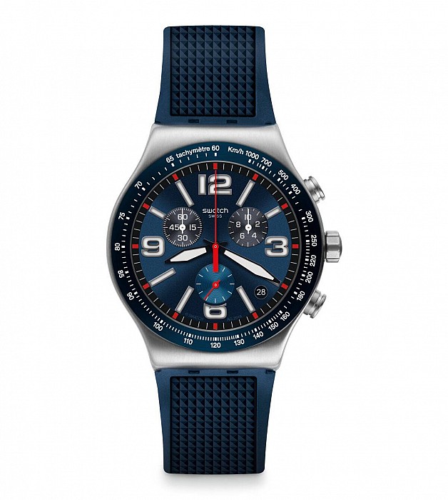 Swatch IRONY YVS454 - BLUE GRID