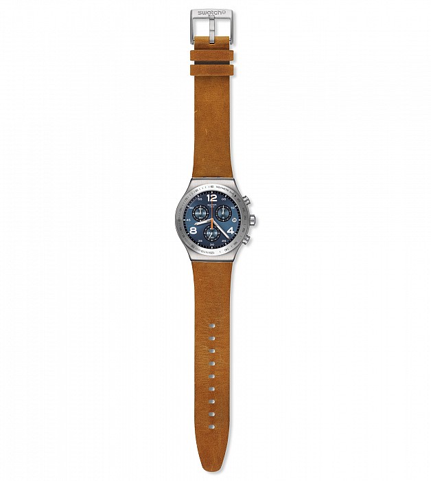 Swatch IRONY YVS470 - COGNAC WRIST