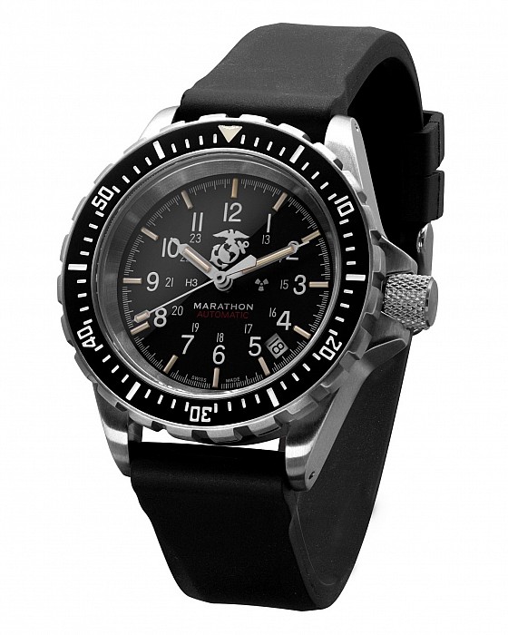 Marathon Diver's GSAR Automatic USMC - Large Search and Rescue US Marine Corps Markings