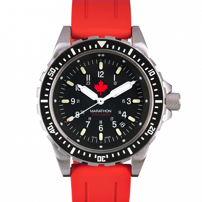 Marathon Diver's JSAR RMM - Jumbo Search and Rescue Red Maple Markings