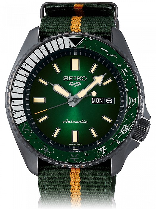 Seiko 5 Sports SRPF73K1 ROCK LEE - NARUTO &amp; BORUTO Limited Edition