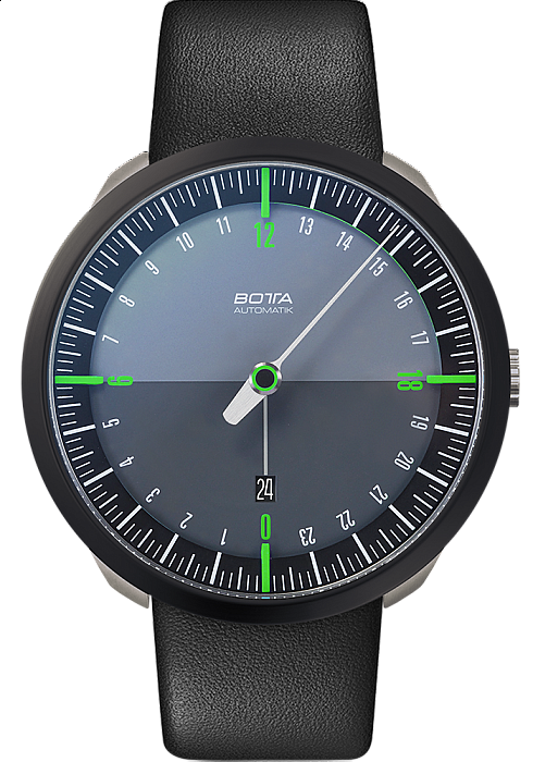 Botta-Design UNO 24 Automatic 45 mm Black Edition Green - 45 mm