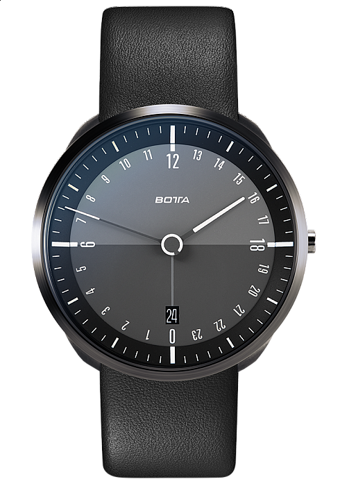 Botta-Design TRES 24 Quartz 40 mm Black Edition