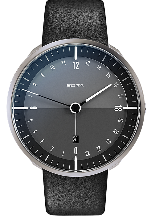 Botta-Design TRES 24 Quartz 45 mm Black