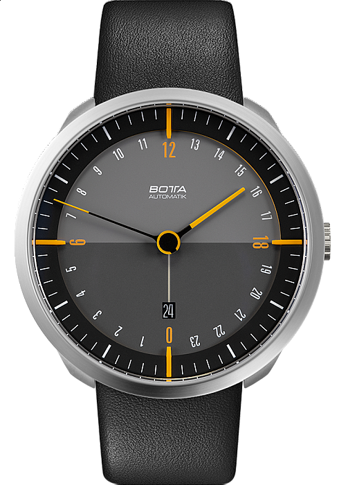 Botta-Design TRES 24 Automatic 45 mm Black/Yellow