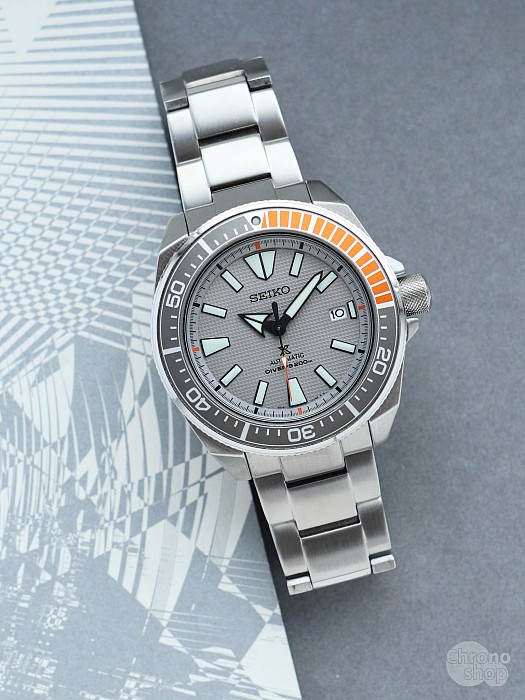 Seiko Samurai SRPD03K1 Dawn Grey Series KOMISE 420210059 - komisní prodej