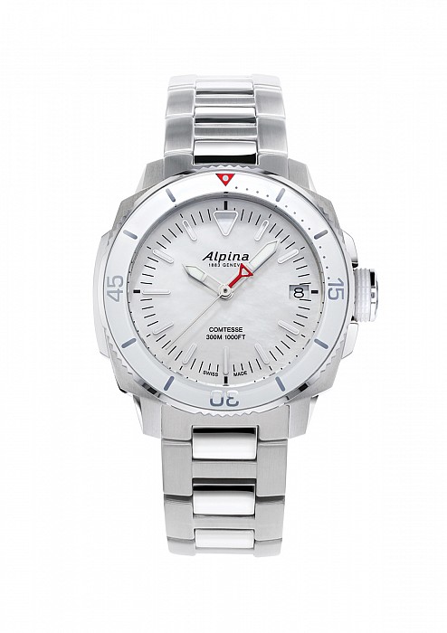 Alpina Seastrong Diver Comtesse White AL-240MPW2VC6B