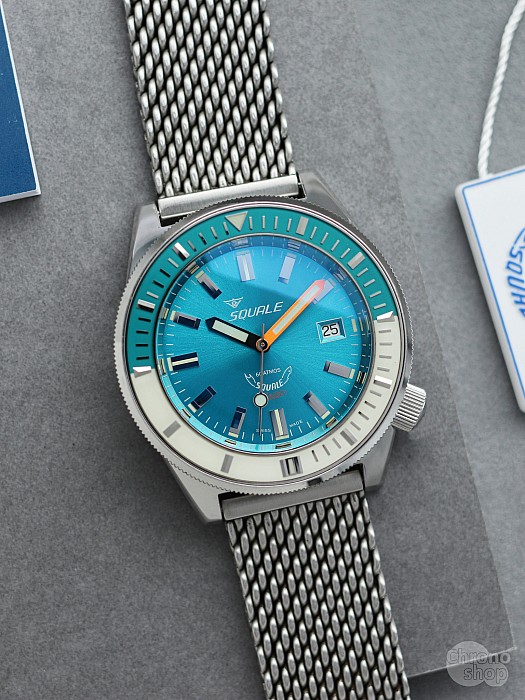 Squale Matic 60 ATM Light Blue KOMISE 420220028 - komisní prodej