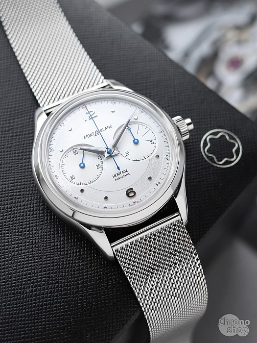 Montblanc Heritage Monopusher Chronograph KOMISE 420230035 - komisní prodej