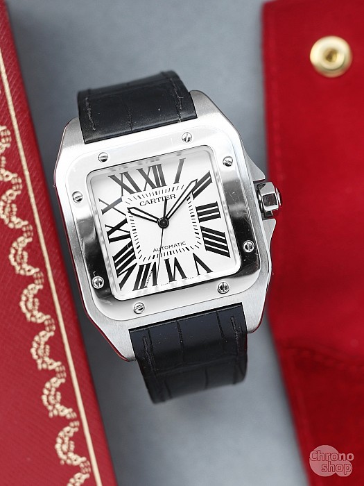 Cartier Santos 100 XL 2656 KOMISE 420230045 - komisní prodej