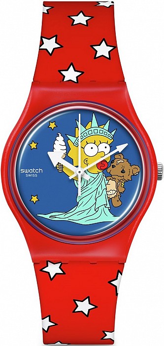 Swatch SO28Z120 - LITTLE LADY LIBERTY