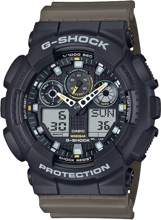 Casio G-Shock Two Tone Color Utility GA-100TU-1A3ER