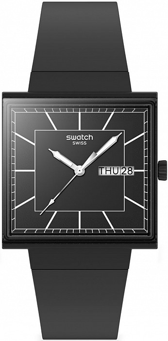 Swatch SO34B701 - WHAT IF…BLACKAGAIN?