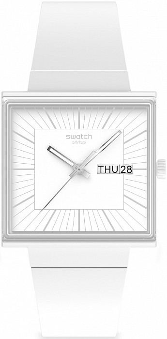 Swatch SO34W700 - WHAT IF…ALLWHITE?