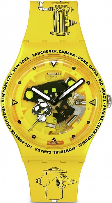 Swatch SO29J101 - TIME WITH ANDY ANDERSON