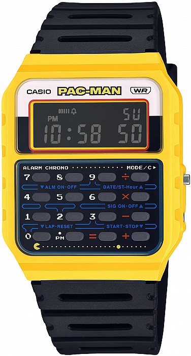 Casio Vintage PAC-MAN Collaboration CA-53WPC-1BER