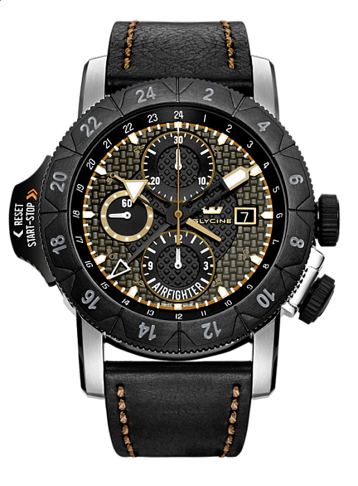 Glycine Airman Airfighter Black