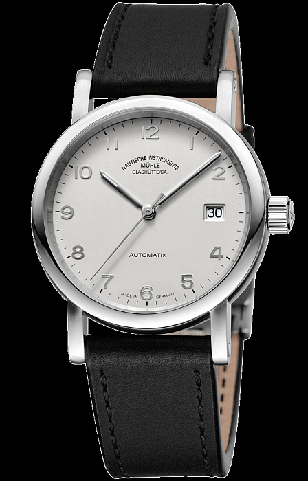 Mühle-Glashütte Antaria Datum Silber