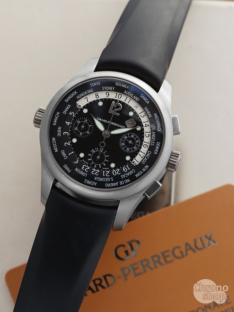 Girard Perregaux World Timer WW.TC 43mm Chronograph KOMISE