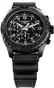 Traser P96 Outdoor Pioneer Evolution Chrono Black OUTLET - vystavené zboží 25% sleva