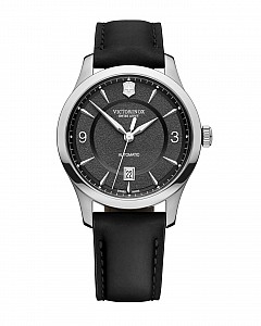 Victorinox Mechanical Black Leather 241869