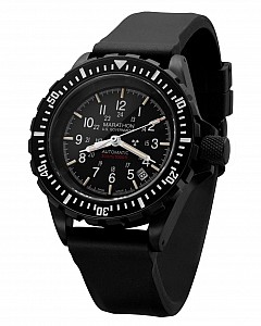 Marathon Diver&#039;s GSAR Automatic Anthracite USGM - Large Search and Rescue US Government Markings