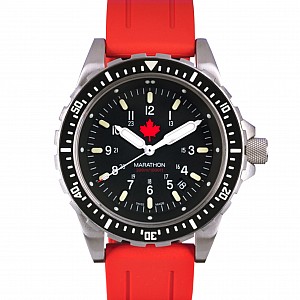 Marathon Diver&#039;s JSAR RMM - Jumbo Search and Rescue Red Maple Markings