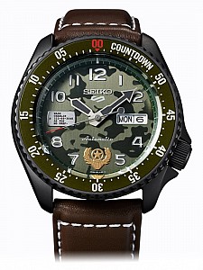 Seiko 5 Sports SRPF21K1 GUILE - Street Fighter Limited Edition