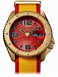 Seiko 5 Sports SRPF24K1 ZANGIEF - Street Fighter Limited Edition