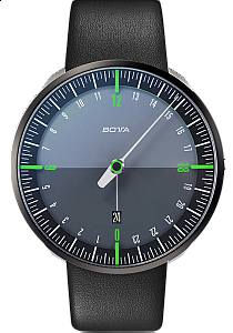 Botta-Design UNO 24+ Black Edition Green Titanium Quartz - 45 mm - doprodej  -25%