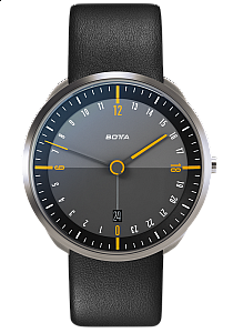 Botta-Design TRES 24 Quartz 40 mm Black/Yellow