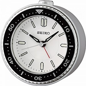 Seiko budík QHE184J - stolní hodiny s budíkem