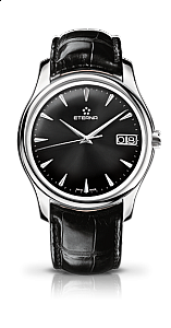 Eterna Vaughan Big Date anthracite alligator black