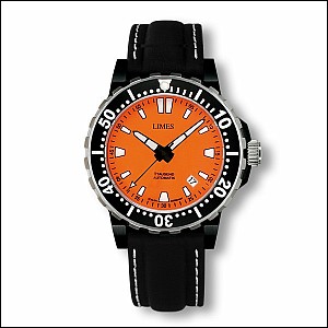 Limes Endurance 1 Tausend Automatik Orange PVD