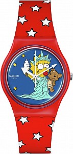 Swatch SO28Z120 - LITTLE LADY LIBERTY