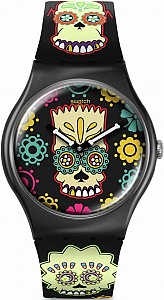 Swatch SO29Z135 - D&#039;OH OF THE DEAD