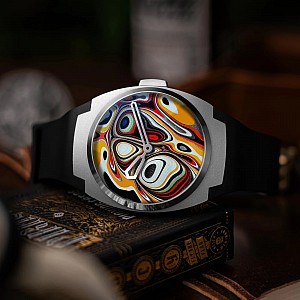 Arcanaut Arc II — Fordite Groovy KLINGILI - Unique piece