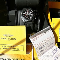 Breitling Super Avenger Black Steel BAZAR 420150019