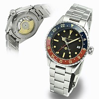 Steinhart Ocean 39 vintage GMT Premium blue/red Keramik BAZAR