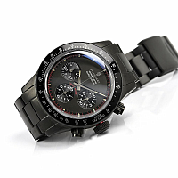 Steinhart Ocean One Vintage Chronograph black matt DLC grey