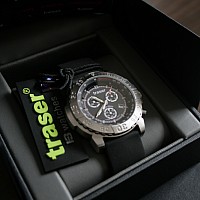 Traser Super Sport Chrono Black Silicone