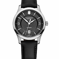 Victorinox Mechanical Black Leather 241869