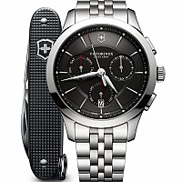 Victorinox Alliance Chronograph black steel 241745.1