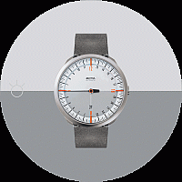 Botta-Design UNO 24 Automatic 45 mm White/Orange